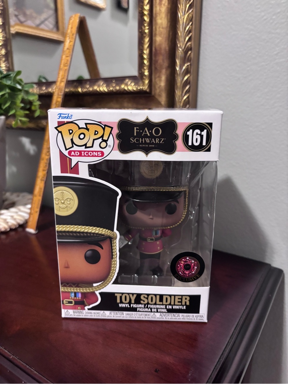 Funko Toy Soldier FAO Schwarz Black and Red Pop! Figure #161
